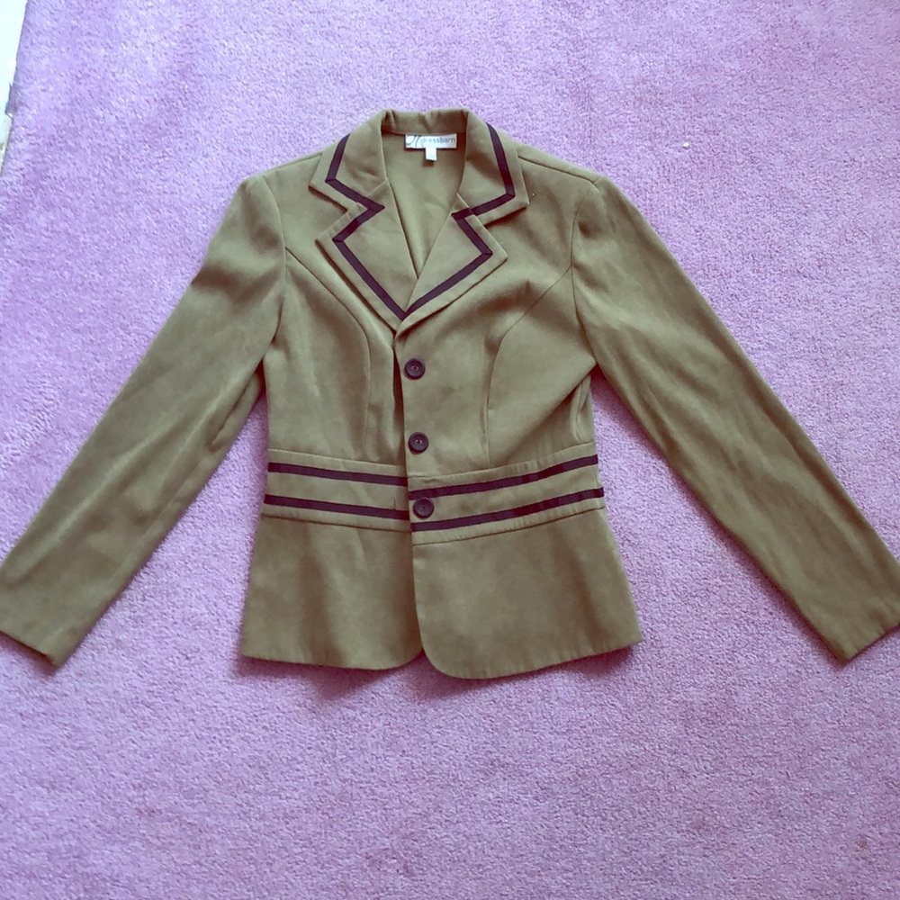 Dressbarn olive green jacket